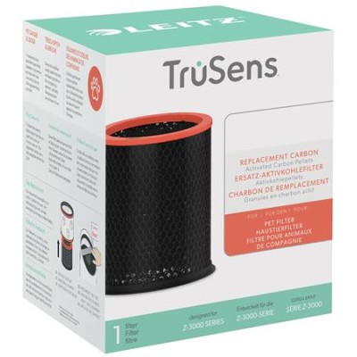 Filter, szénszűrő cserebetét, LEITZ "Trusens Z-3000 / Z-3500", háziállat dobszűrőhöz