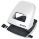 Lyukasztó, kétlyukú, 30 lap, LEITZ "Nexxt Wow", fehér
