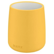 Írószertartó, kerámia, LEITZ "Cosy", melegsárga