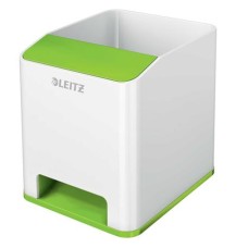 Írószertartó, kettős színhatású, LEITZ "Wow", zöld