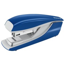 Tűzőgép, nagyteljesítményű, 24/8, 40 lap, lapos tűzés, LEITZ "Nexxt 5523", kék