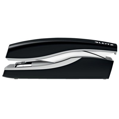 Tűzőgép, 26/6, 30 lap, LEITZ "Nexxt Softpress", fekete