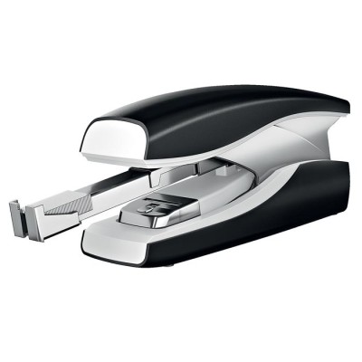Tűzőgép, 26/6, 30 lap, LEITZ "Nexxt Softpress", fekete