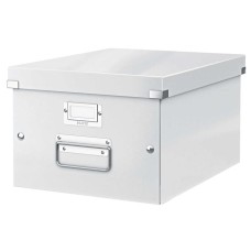 Doboz, A4 méret, LEITZ "Click&Store", fehér