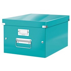 Doboz, A4 méret, LEITZ "Click&Store", jégkék