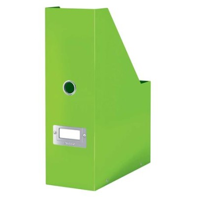 Iratpapucs, PP/karton, 95 mm, LEITZ "Click&Store", zöld