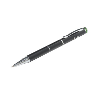 Érintőtoll, érintőképernyős készülékekhez, 4-az-1-ben, LEITZ "Stylus", fekete