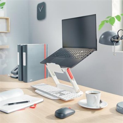 Laptop állvány, állítható, LEITZ "Ergo", fehér Laptop állvány, állítható, LEITZ "Ergo", fehér