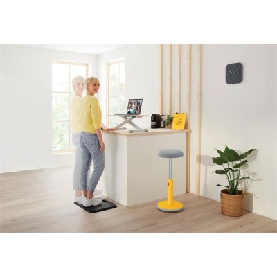 Ülő/álló szék, ergonomikus, LEITZ "Ergo Cosy Active", melegsárga