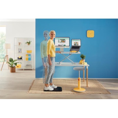 Ülő/álló szék, ergonomikus, LEITZ "Ergo Cosy Active", melegsárga