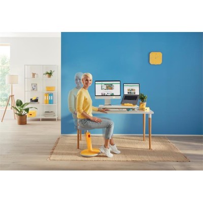 Ülő/álló szék, ergonomikus, LEITZ "Ergo Cosy Active", melegsárga