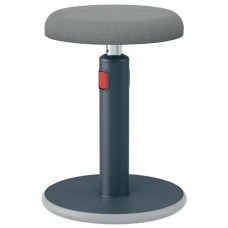 Ülő/álló szék, ergonomikus, LEITZ "Ergo Cosy Active", bársonyszürke