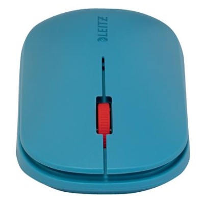 Egér, vezeték nélküli, Bluetooth, LEITZ "Cosy", nyugodtkék