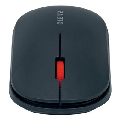 Egér, vezeték nélküli, Bluetooth, LEITZ "Cosy", bársonyszürke