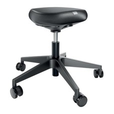 Munkaszék, görgős, ergonomikus, LEITZ "Ergo Comfort", sötétszürke