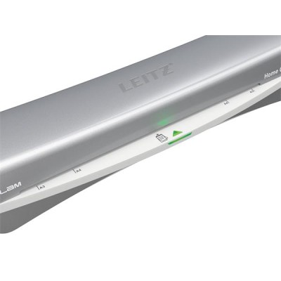 Laminálógép, A4, 80-125 mikron, LEITZ "iLam Home Office", szürke