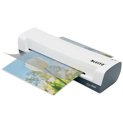 Laminálógép, A4, 75-125 mikron, LEITZ "iLam Home", fehér
