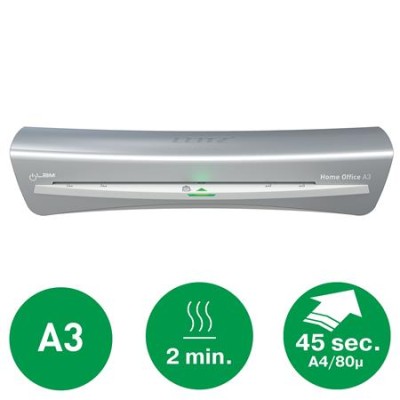 Laminálógép, A3, 80-125 mikron, LEITZ "iLam Home Office", szürke