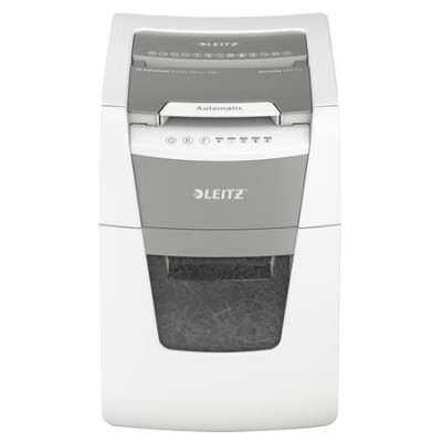 Iratmegsemmisítő, konfetti, 100 lap, LEITZ "IQ AutoFeed SmallOffice 100 P4 Pro"