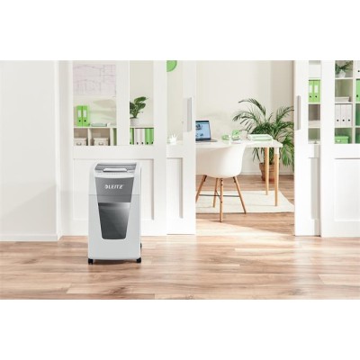 Iratmegsemmisítő, konfetti, 300 lap, LEITZ "IQ AutoFeed Office 300 P4 Pro"