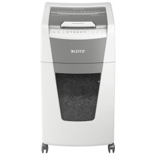 Iratmegsemmisítő, mikrokonfetti, 300 lap, LEITZ "IQ AutoFeed Office 300 P5 Pro"