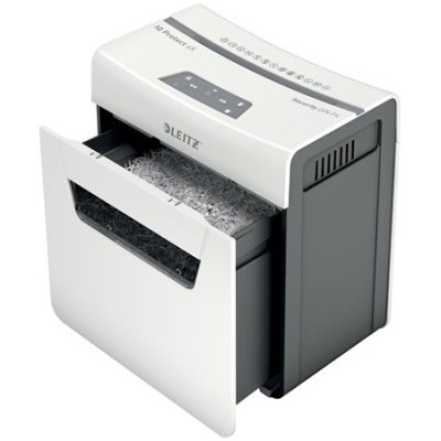 Iratmegsemmisítő, konfetti, 6 lap, LEITZ "IQ Protect 6X"