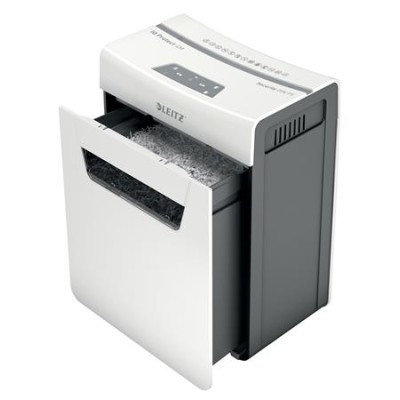 Iratmegsemmisítő, mikrokonfetti, 4 lap, LEITZ "IQ Protect 4M"