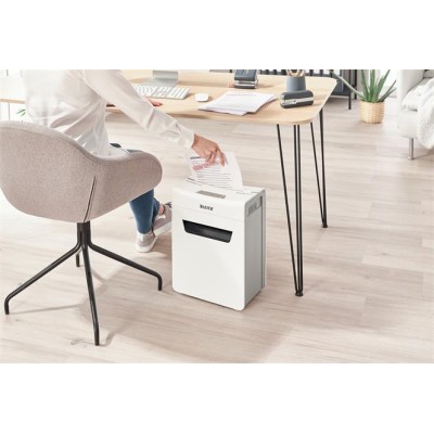 Iratmegsemmisítő, mikrokonfetti, 4 lap, LEITZ "IQ Protect 4M"