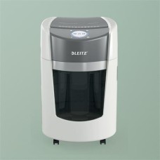 Iratmegsemmisítő, mikrokonfetti, 8 lap, LEITZ "IQ OptiMax Small Office 350 P5"