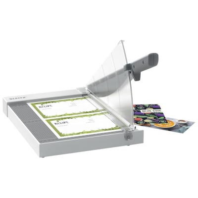 Vágógép, karos, A4, 8 lap, LEITZ "Precision Home A4"