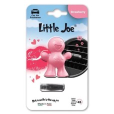 Autóillatosító, szellőzőrácsra, LITTLE JOE "Strawberry", s.rózsaszín