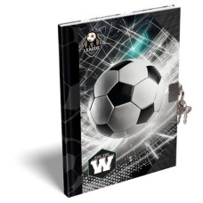 Emlékkönyv, lakattal, A5, keményfedeles, LIZZYSULI, "Top League"