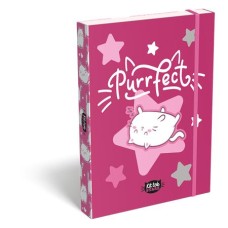 Füzetbox, A5, LIZZYSULI, "Kit tok Stars Purrfect"