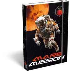 Füzetbox, A4, LIZZYSULI, "Mars Mission"