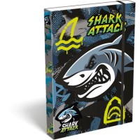 Füzetbox, A4, LIZZYSULI, "Shark Attack"