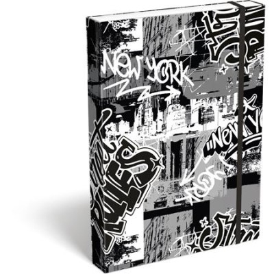 Füzetbox, A4, LIZZYSULI, "Street Rules"