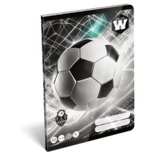 Füzet, tűzött, A5, vonalas, 32 lap, 2. osztály, LIZZYSULI, "Top League","16-32"