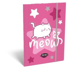 Gumis mappa, karton, A4, LIZZYSULI, "Kit tok Stars Purrfect"