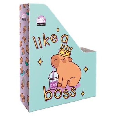 Iratpapucs, karton, A4, LIZZYSULI, "Lollipop Capybara"