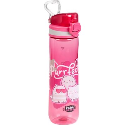 Kulacs, 600 ml, LIZZYSULI, "Kit tok Stars Purrfect"