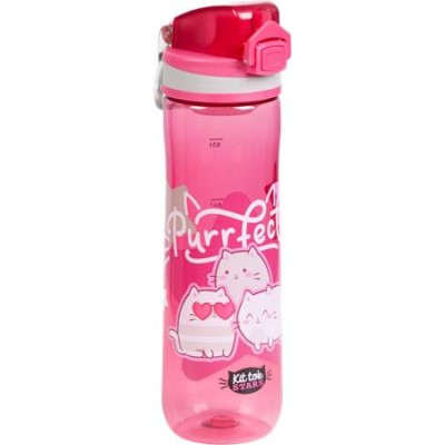 Kulacs, 600 ml, LIZZYSULI, "Kit tok Stars Purrfect"