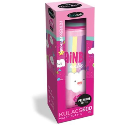 Kulacs, 600 ml, LIZZYSULI, "Lollipop Rainbow"