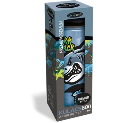 Kulacs, 600 ml, LIZZYSULI, "Shark Attack"