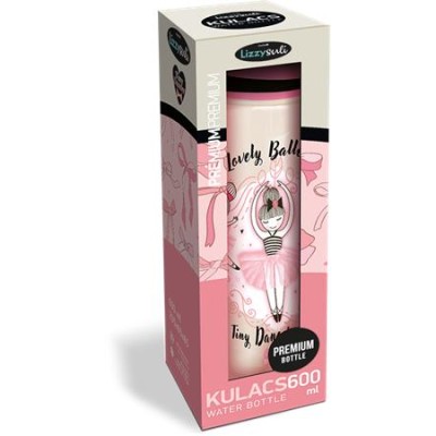 Kulacs, 600 ml, LIZZYSULI, "Tiny Dancer, Lovely Ballerina"
