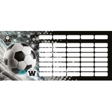 Órarend, tolltartóhoz, kétoldalas, LIZZYSULI, "Top League"
