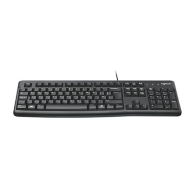 Billentyűzet, vezetékes, USB, HUN, LOGITECH "K120"