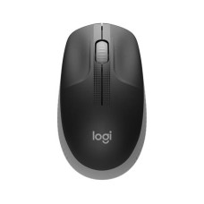 Egér, vezeték nélküli, optikai, USB, LOGITECH, "M190", fekete