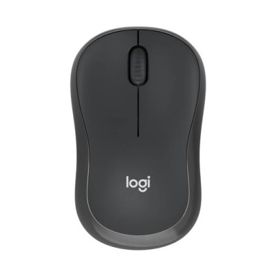 Egér, vezeték nélküli, optikai, csendes, BT, LOGITECH, "M240", grafitszürke