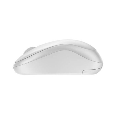 Egér, vezeték nélküli, optikai, csendes, BT, LOGITECH "M240", piszkosfehér