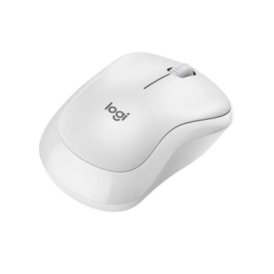 Egér, vezeték nélküli, optikai, csendes, BT, LOGITECH "M240", piszkosfehér